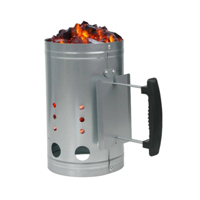 Bbq Charcoal Chimney Starter Grill Burner Kit from B&Q