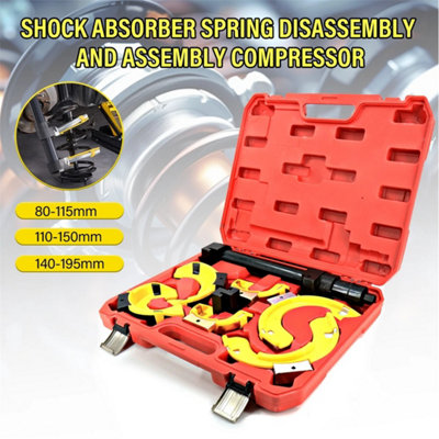 Car Strut Coil Spring Compressor Kit With Case from B&Q