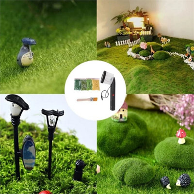 Static Grass Applicator Kit Electrostatic Flocking Machine from B&Q