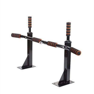 Wall Mounted Pull Up Chin Up Bar Dip Station Heavy Duty Home Gym from B&Q