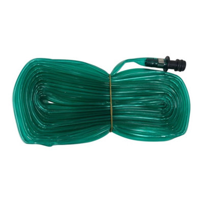  - Soaker Hose Pipe Flexible Sprinkler Lawn Garden Porous Watering Hose Irrigation 7.5 Meters