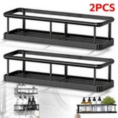 Space Saving Storage Rack Bathroom Kitchen Toilet Organizer from B&Q