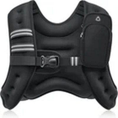 5Kg Weighted Vest Reflective Strips Fitness Training from B&Q