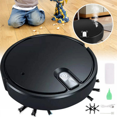 Smart Robot Vacuum Cleaner Automatic Sweeping Robot Usb Floor Sweeper from B&Q