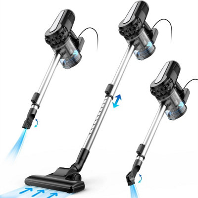 Handheld Vacuum Cleaner Corded Bagless Stick Electric Upright Brooms from B&Q