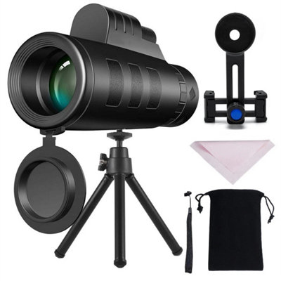 80X100 Super High Power Portable Monocular Telescope Binoculars Hunting Camping from B&Q