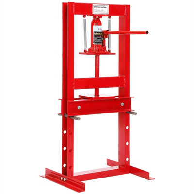  - 6 Ton Hydraulic Bench Workshop Press Heavy Garage Plates Car Bearing Machine