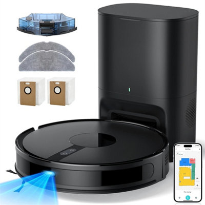 Laser Robot Vacuum Cleaner With Mop And 3L Self Empty Station from B&Q