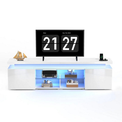  - 185Cm High Gloss Tv Stand Cabinet
