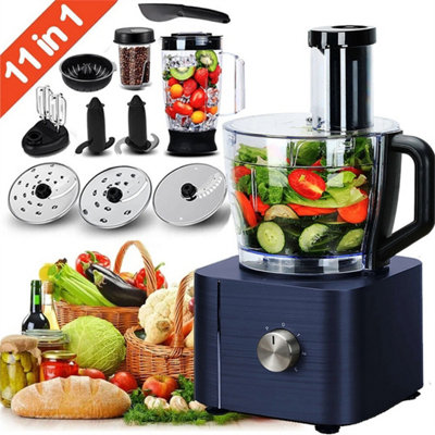 1100W 11-In-1 Multifunction Food Processor Juicer from B&Q