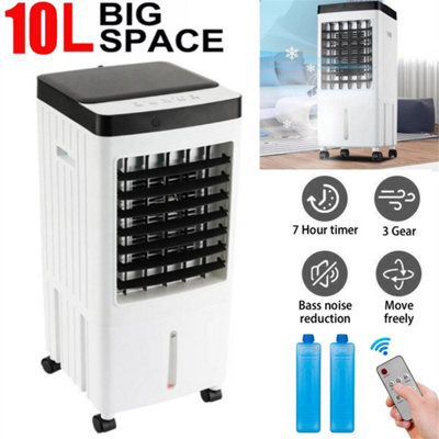 10L Portable Air Cooler Humidifier With Remote Control from B&Q