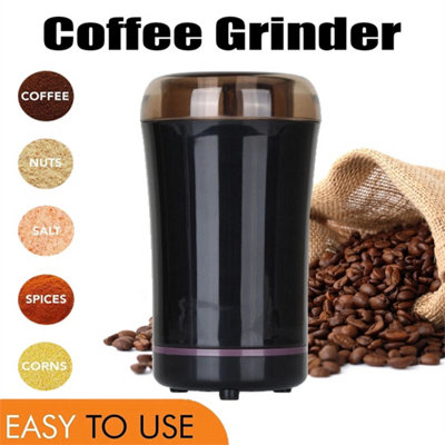 Electric Coffee Grinder For Bean Nut Spice Milling from B&Q
