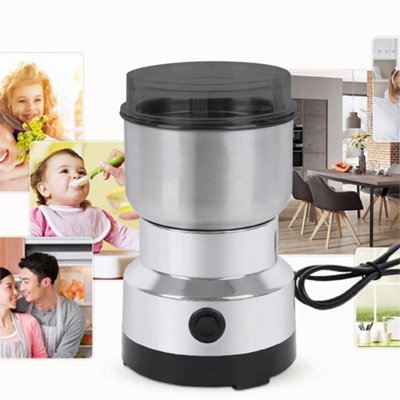 Electric Coffee Grinder For Bean Nut Spice Milling from B&Q