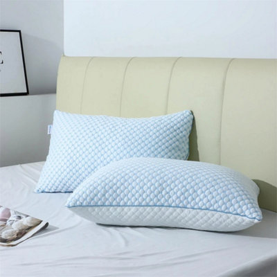  - 2-Pack Queen Gel Cooling Memory Foam Pillows