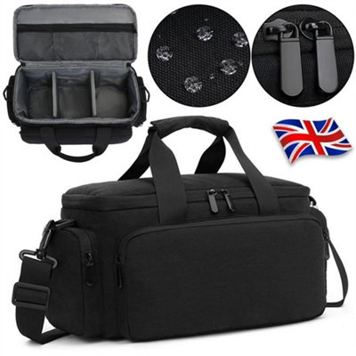 B&Q Large Waterproof Dslr Slr Camera Shoulder Bag