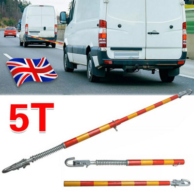 5000Kg 5 Ton Steel Towing Bar Pole Recovery Tow Pole For Car Van from B&Q