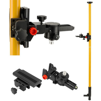 4.2M Aluminium Laser Level Telescoping Support Pole from B&Q