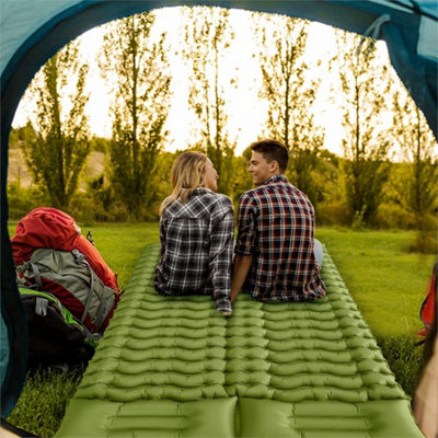  - Self Inflating Camping Sleeping Mat With Pillow For Hiking Uk
