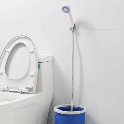 12V Portable Outdoor Car Shower Kit Camping Travel from B&Q