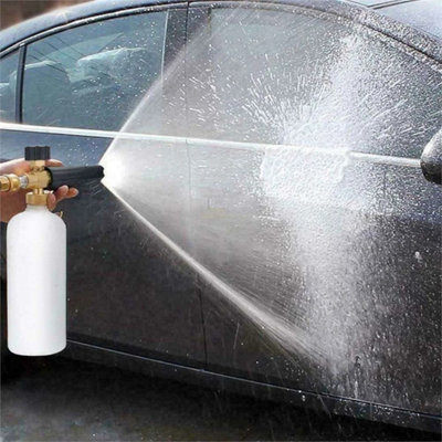 1/4" Snow Foam Lance Gun 1000Ml Soap Cannon Bottle from B&Q