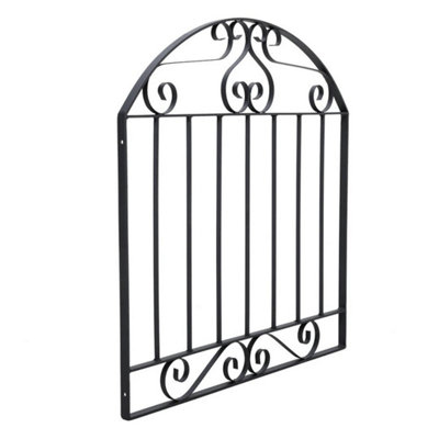  - Heavy Duty Metal Garden Gate 3Ft Wrought Iron Pedestrian Gates With Fittings