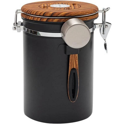 1.8L Airtight Coffee Bean Storage Canister Jar from B&Q