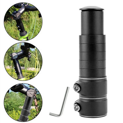 Adjustable Aluminium Bike Handlebar Riser Extender from B&Q