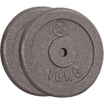  - 1" Standard Weight Plates Cast Iron Pair Of 10Kg