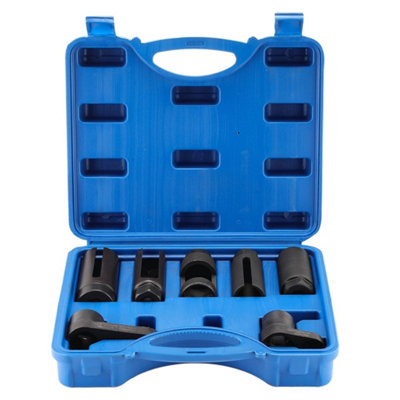  - 7Pcs Oxygen Lambda Sensor Socket Removal Set 22mm/27mm/29mm
