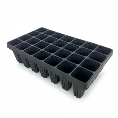 28 Cell Deep Root Trainer Tree Tray Plug Plant Cells from B&Q