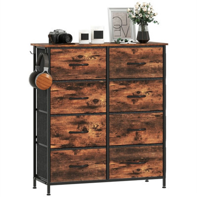 Fabric Chest Of Drawers8 Drawer Dresser For Bedroom from B&Q