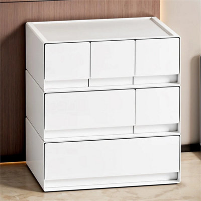 Desktop Organizer Box Storage Stationery Pen Storage Box With Drawers from B&Q