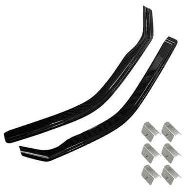  - Wind Deflectors 2Pc Tinted For Vw Transporter T5/t6/t6.1 2003 Door Vent