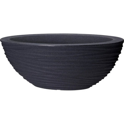  - Oval Garden Planter Plant Pot Water Feature Bowl Outdoor Plastic No Drainage