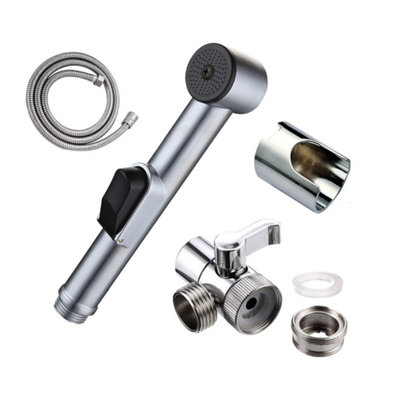  - Luxury Handheld Bidet Toilet Jet Spray  Hygienic Shattaf Douche Shower Kit