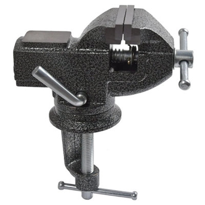  - 80mm Work Bench Vice Engineer Jaw Swivel Base Workshop Vise Clamp