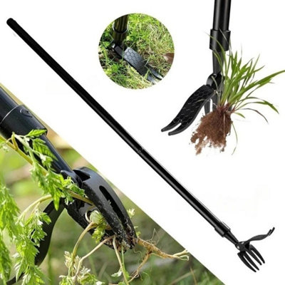  - Weeder Puller Weed Claw Manual Stand Up Grass Root Remover Killer Garden Tool