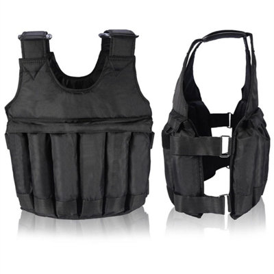 50Kg Adjustable Weight Vest Training Fitness Exercise from B&Q