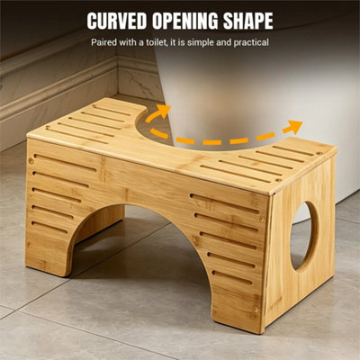  - Bamboo Potty Stool For Healthy Constipation Relief