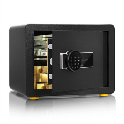  - Digital Security Safe Box Electronic Money Cash Jewelry Deposit Case With Keys