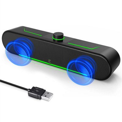 Surround Sound Usb Bluetooth Soundbar For Pc Desktop