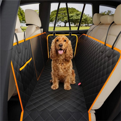 Waterproof Dog Car Seat Cover Rear Back Hammock Safety Protector Mesh Pet Mat from B&Q