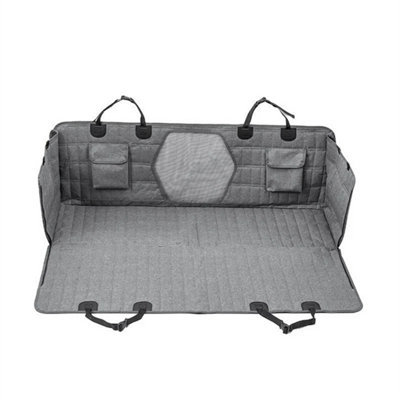 Dog Car Seat Cover Pet Safety Protector Mat Rear Back Hammock 600D Waterproof from B&Q