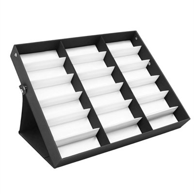 18 Slots Eyeglasses Storage Box Sunglasses Organizer Display from B&Q