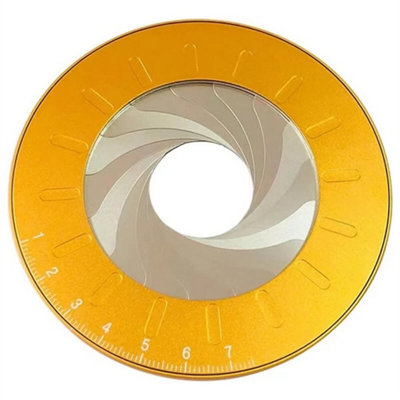 Adjustable Circle Drawing Compass Ruler Measuring Tool from B&Q