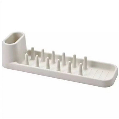 Dish Drainer Drip Tray Cutlery Holder Plate Rack Sink from B&Q