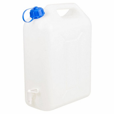 10 Litre Water Carrier Jerry Can Container Food Grade Plastic With Tap from B&Q