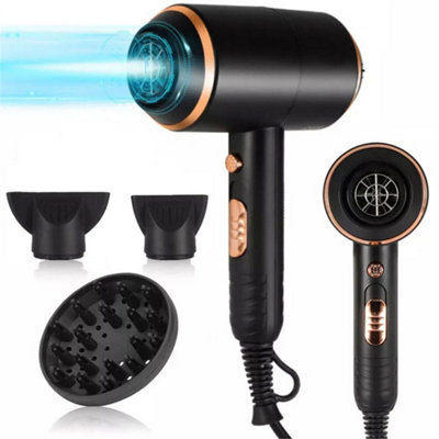 4000W Ionic Hair Dryer Fast Dry For Curly & Straight Hair from B&Q