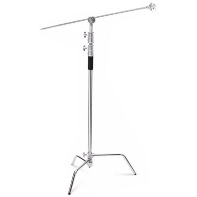 C Stand Boom Arm Grip Head Adjustable Photography Light Stand from B&Q