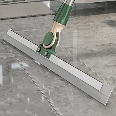  - Heavy Duty Floor Squeegee Long Handle Rubber Wiper
